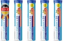 Calcium allemand + VIT. D - 100 boissons végétariennes Comprimés effervescents - Arôme orange-grapefruit - Fabriqué en Allemagne