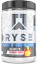 RYSE caricato polvere pre allenamento - fragola squeeze - Pre-allenamento giornaliero per uomini e donne con 390 mg di caffeina, Beta Alanina e Citrullina per pompa, messa a fuoco e energia - 30 Serve