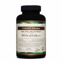 Forest Prana Pine Pollen Extract Capsules – Ultra-Pure 50:1 Extract – Single Origin Pine Pollen – Vegan, Gluten-Free, & Non-GMO – 120 Count