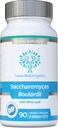 Saccharomyces Boulardii 5 Billion CFU 90 Kapseln - Keine Erfrischung erforderlich - Hochfeste nicht kolonisierende Hefe mit synergistischem Olivenblatt, Biotin und Vitamin D3