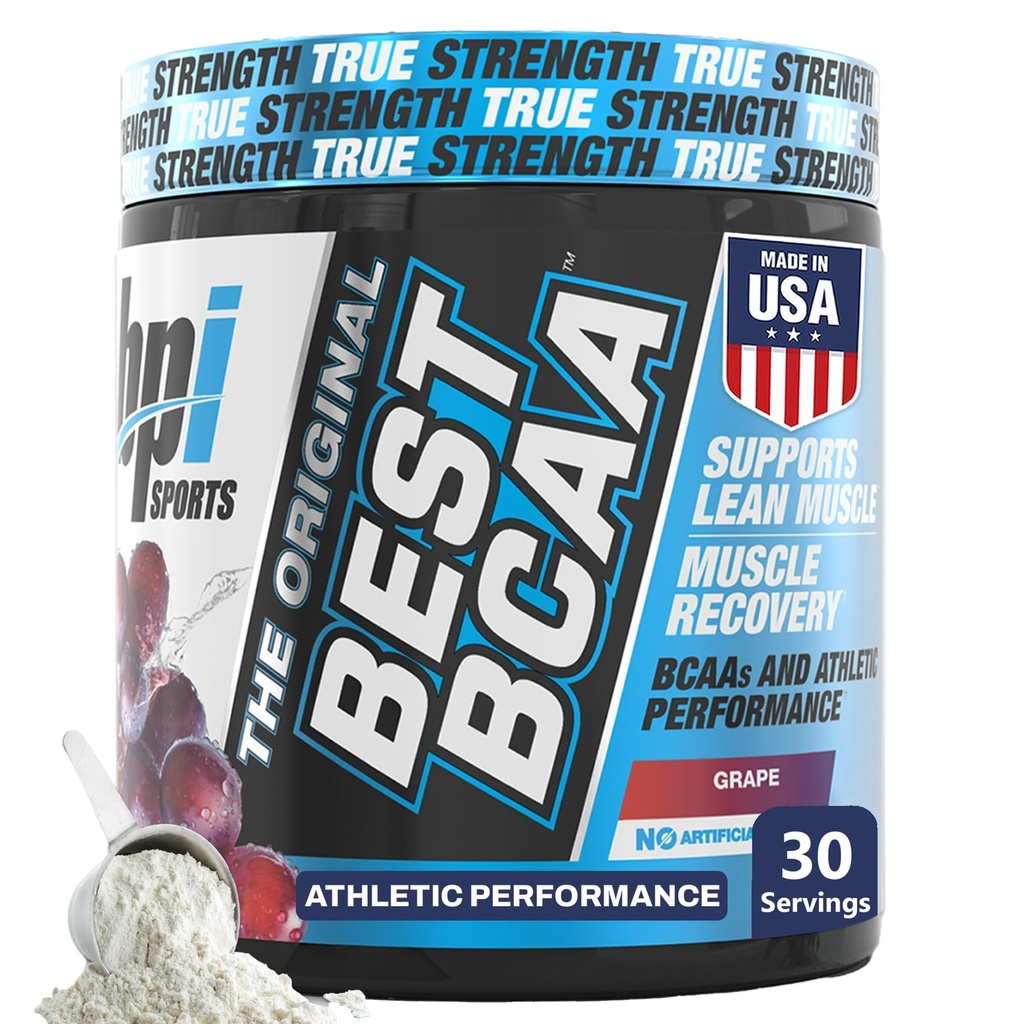 BPI Sports Best BCAA Poudre - Muscle Recovery Support - Acides aminés à chaîne ramifiée