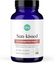 Ora Organic Skin Health Supplement - Sun Damage Support - Fördert die natürliche Verteidigung der Haut | Vegan Antioxidantien einschließlich Astaxanthin und Carotinoide - 1 Monat Versorgung, 60 Kapseln