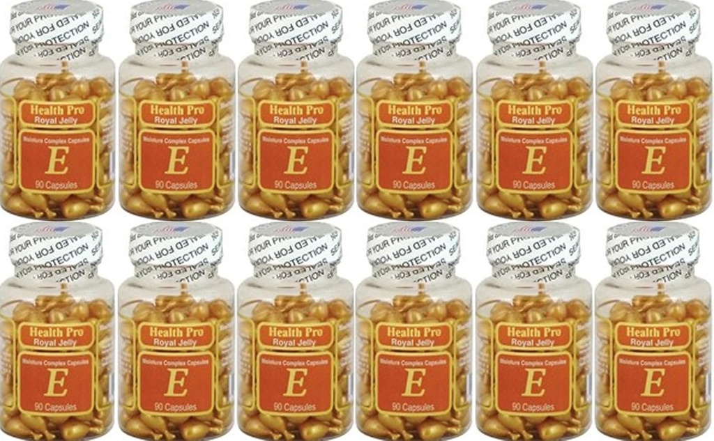 NU-Health Royal Jelly Vitamin E Moisture Complex (90 capsule) - 24 Pack