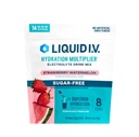 Liquido I.V.® Hydration Multiplier Sugar-Free - Anguria di fragole | Miscela di bevanda della polvere di elettrolita | 1 Confezione (14 Serve)