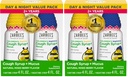 Zarbee's Kinder Honig Husten Syrup + Mucus Tag & Nacht Wert Pack,Daytime & Nacht Kleinkind Cough Syrup, Dunkel Honig, Ivy Blatt Extrakt,Khamomile,Mixed Berry Flavor,4 Fl Oz,(Pack von 4)