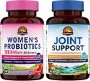 Vitalitown Women’s Probiotic & Joint Support Bundle (Pack of 2) | Women’s Probiotics 120 Billion (Item 1) & Joint Support (Item 2) | Regal Stabil | Joint & Women’s Health | Menopause