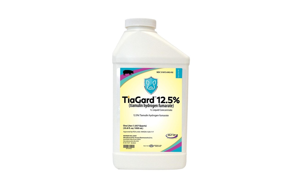 Aurora TiaGard 12,5 % concentré liquide, générique pour Denagard, 1L, 1 Litre
