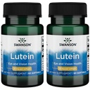 Swanson Lutein 10 Milligrammi 60 Sgels (2 Confezione)