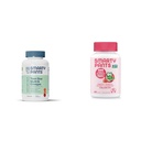 SmartyPants Adolescents Guy Multivitamine Gommies: Omega 3 Huile de poisson (EPA/DHA) et enfants Gommies d'immunité probiotiques: Prébiotiques et probiotiques pour la santé digestive et supplément de soutien immunitaire