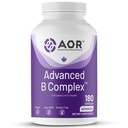 AOR Advanced B Complex 180 Vegetarian Capsules, 60-180 Day Supply, Full-Spectrum Vitamin B for Sustained Daily Vitality & Clarity