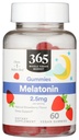 365 by Whole Foods Market, Melatonin Gummy 2.5mg, 60 Count