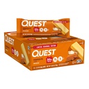 Quest Nutrition Pumpkin Pie Protein Bar, 20g Protein, 4g Net Carb, 1g Sugar, Gluten Free, 12 Count