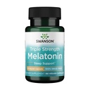 Swanson Triple Strength Melatonin - Natürliche Schlafunterstützung für gestörte Schlafzyklen - (60 Kapseln, jeweils 10 mg)