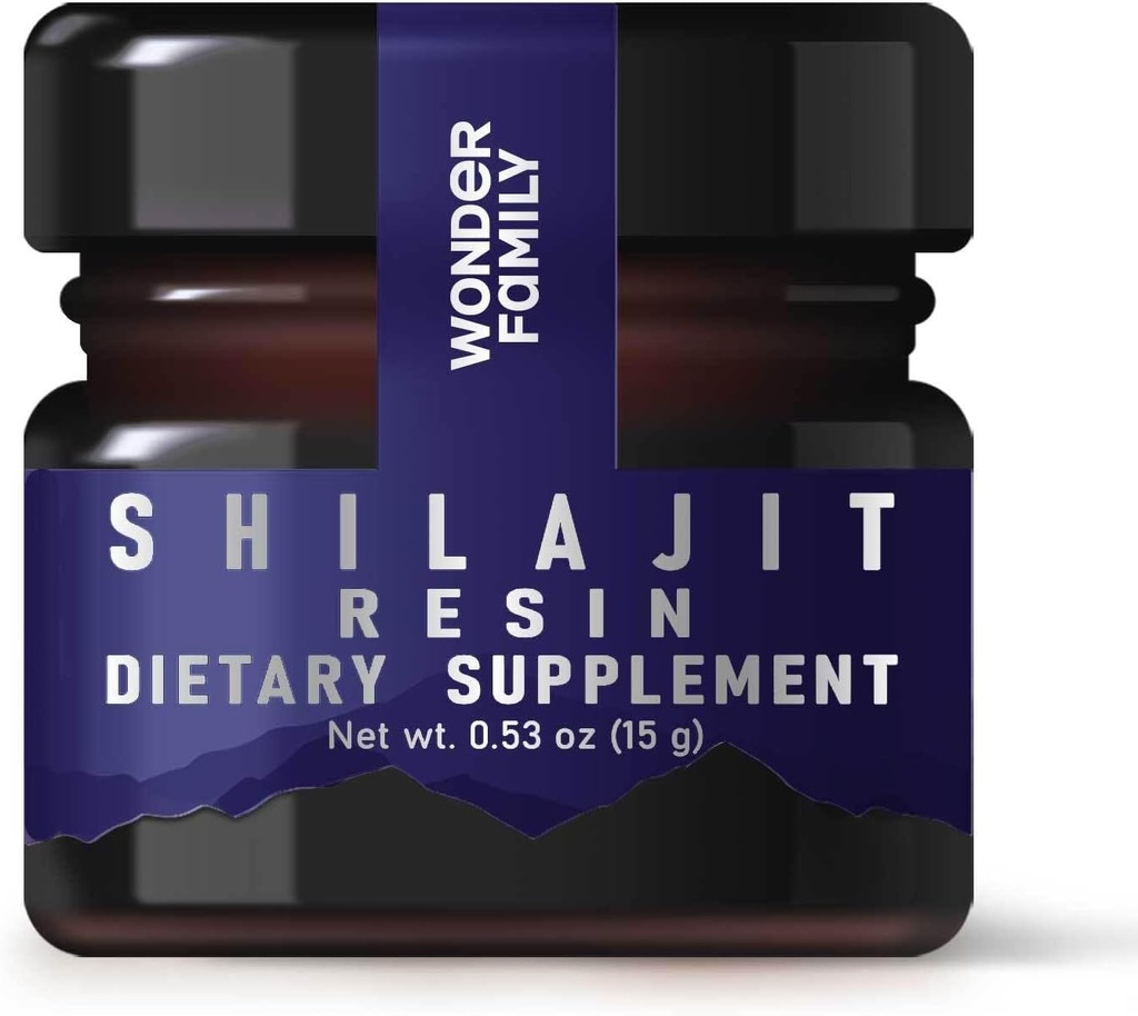 Pure Himalayan Shilajit Resin - Natürliche Shilajit Resin mit Fulvic Acid & Trace Minerals Supplement - Pure Himalaya Shilajit für Männer, Pure Shilajit für Damen - Shilajit Supplement 1 Pack