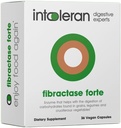 Intoleran Fibractase Forte Enzimi Digestivi - 36 Capsule | Supplemento per Frutti e Intolleranza Galattica | Aiuta a Digerire Carboidrati; Gragni, Legumi, Cipolla, Aglio e grano | Pure e Vegan