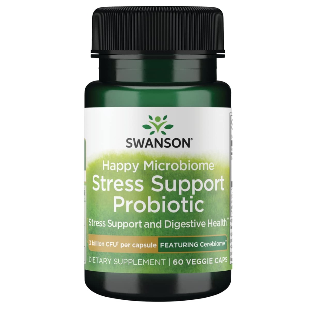 Swanson Stress Support Prob W/CEREB 60VEGCAP