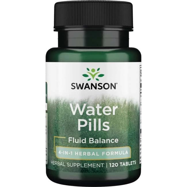 Swanson Water Pills 120 Tabs (Pack of 1)