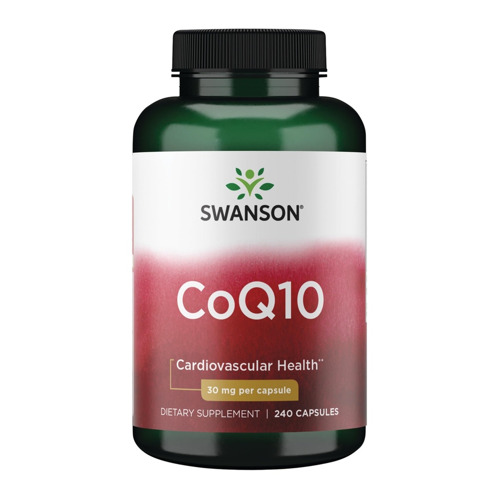 Swanson Coq10 30 Milligramme 240 Kapseln