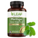 B'LEAF NATURE Capsules de moringa biologique 1000mg, 90 Compte – Moringa Capsules avec la poudre d'Olefeira biologique pour le soutien immunitaire, l'énergie et l'équilibre – Vegan, Suppléments non OGM pour le bien-être quotidien