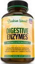 Enzimi digestivi di Bradeson Naturals - Enzimi e probiotici, Integratore alimentare naturale, 60 capsule