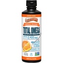 Integratore di olio di pesce liquido 3 6 9 di Barlean con olio di Borage e Flaxseed, Crème arancione, 2.400 mg di acidi grassi EPA, DHA e GLA, 16 oz