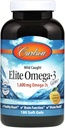 Carlson Elite Omega-3 Gems, Norvegese, 1, 600 mg Omega-3s, Gel Morbido, 180 Conte