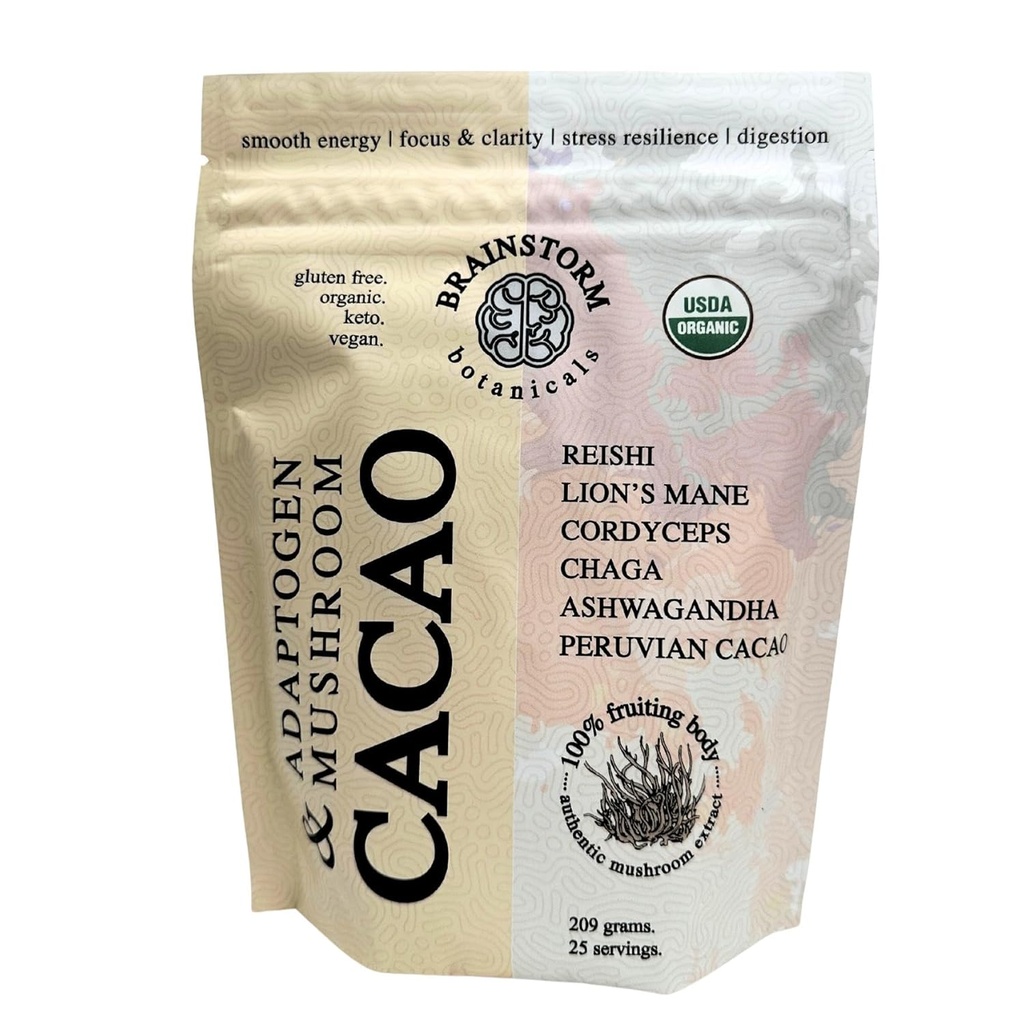 Adaptogen und Pilz Cacao