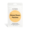 Kind Patches Stress Down Patches - Vitamin B12, Vitamin D3 and Ashwagandha Calming Strip - Natural Ingredients for Daily Stress Support - 30 Count