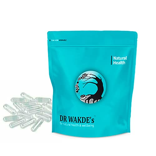 DR WAKDE'S Natural Health Care, London Capsules végétariennes de taille 00.000 Capsules HPMC Clear.