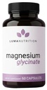Luma Nutrition Magnesium Glycinate 1000mg Supplement - 60 Capsules
