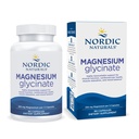 Nordic Naturals Vegetarian Magnesium Glycinate Capsule, Unflavored, 90 Count - 250mg Magnesium per Serving - Sostegno altamente biodisponibile per muscolo e funzione cardiovascolare - Non-GMO - 30 Serve