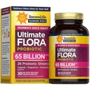Renew Life Ultimate Flora Probiotics for Women 65 Billion CFU Delayed Release Vegan Capsules | Vaginal | Salute Digestiva | Salute Immune | Dairy Free | 30 Count