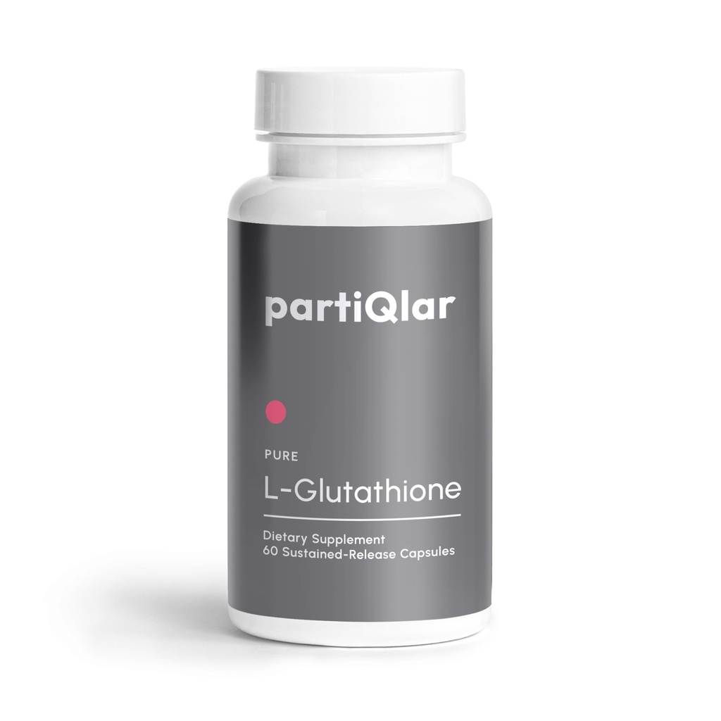 Pure L-Glutathione 500mg – Antioxidans Support & Detox Supplement – 2-Monats-Versorgung - Made in the USA - Reduzierte Glutathione Form - Sustained Release 60 Kapseln