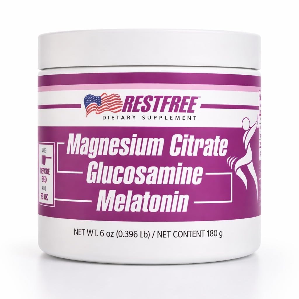 Pure Magnesium Citrate RestFree - with Glucosamine & Melatonin