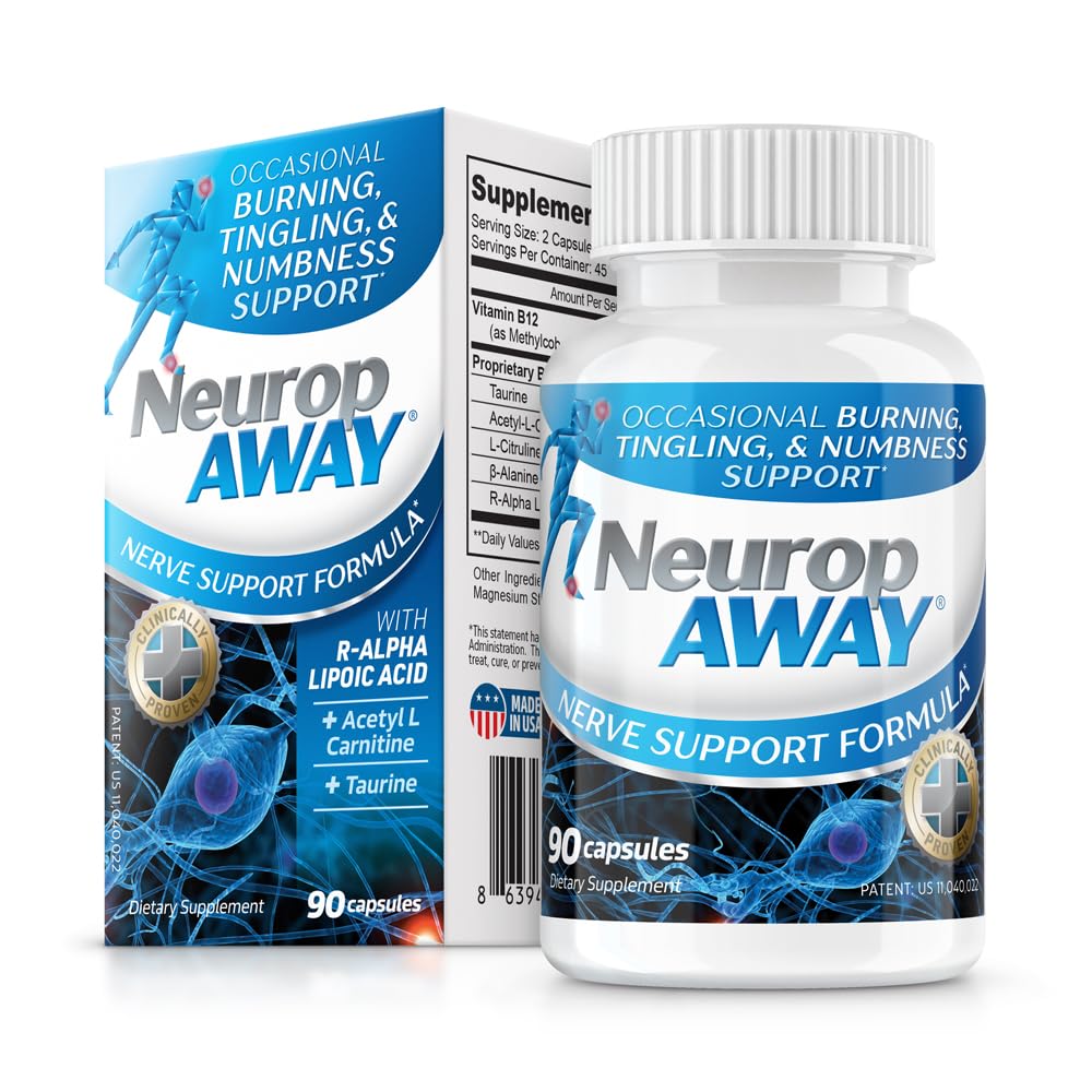 NeuropAWAY Nerve Support Formula 90 capsule giornaliere