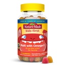 Natura Fatto bambini Prima Multivitaminico con Omega-3, Kids Gummy Multivitamines con vitamine e minerali per il supporto nutrizionale, 70 Gummies