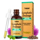 Lymphatic Drainage Drops - Features Cleavers (Lymphatic), Prickly Ash Bark (Circulation), Red Clover Flower (Balance) - Immune Support Formula,2fl oz
