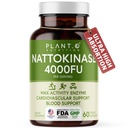 Supplément Nattokinase avec support enzymatique max - 4 000 UF par portion - Formule Nattokinase Premium pour le soutien de la santé cardiaque - 60 capsules - Fabriqué aux États-Unis