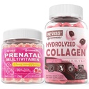 NEVISS Prenatal Vitamins for Women + Collagen Peptides Gummies for Women