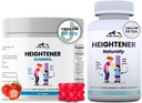 Altificatore capsule + Altigranti Gummies - Integratore naturale per la crescita di altezza per bambini, adolescenti e adulti per aumentare la resistenza di uno e crescere più alto | Altezza Maximizer pillole con L-Arginina, Calcio