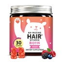 Biotin Gummies für Haare, Haut & Nägel. 5.000 mcg High Potency Vegan Vitamine für schnelleres Haarwachstum, stärkere Nägel und gesunde Haut. mit Vitaminen C & E, 30 Gummies