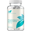 Phosphatidylserine Nootropics Brain Support Supplement - Advanced Memory Supplement for Brain Function Support mit DMAE Gotu Kola und Ginkgo Biloba - Non-GMO Vegan & Made in USA (60+ Servietten)