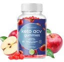 BionerLab Keto ACV Gummies per la perdita di peso avanzato - Gomma dell'aceto del sidro di Apple per la combustione grassa della pancia - Miglioramento della digestione del metabolismo - Zucchero libero con B12 B6 per perdere peso e gestione della dieta Ketogenic