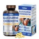Glucosamina Condroitin MSM e Supplemento Turco - Utilizzato per Cartilage & Joint Health & Flessibilità - per Donne & Uomini - Non OGM, Gluten Free, 180 Capsule