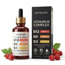 Complesso di vitamina B per uomini e donne - Riboflavin B2, B3, B5, B6, B12 | Supplemento B-Complex - Dolore di Nerve, Energy, Brain & Heart Support - Made in USA, 60 Serve