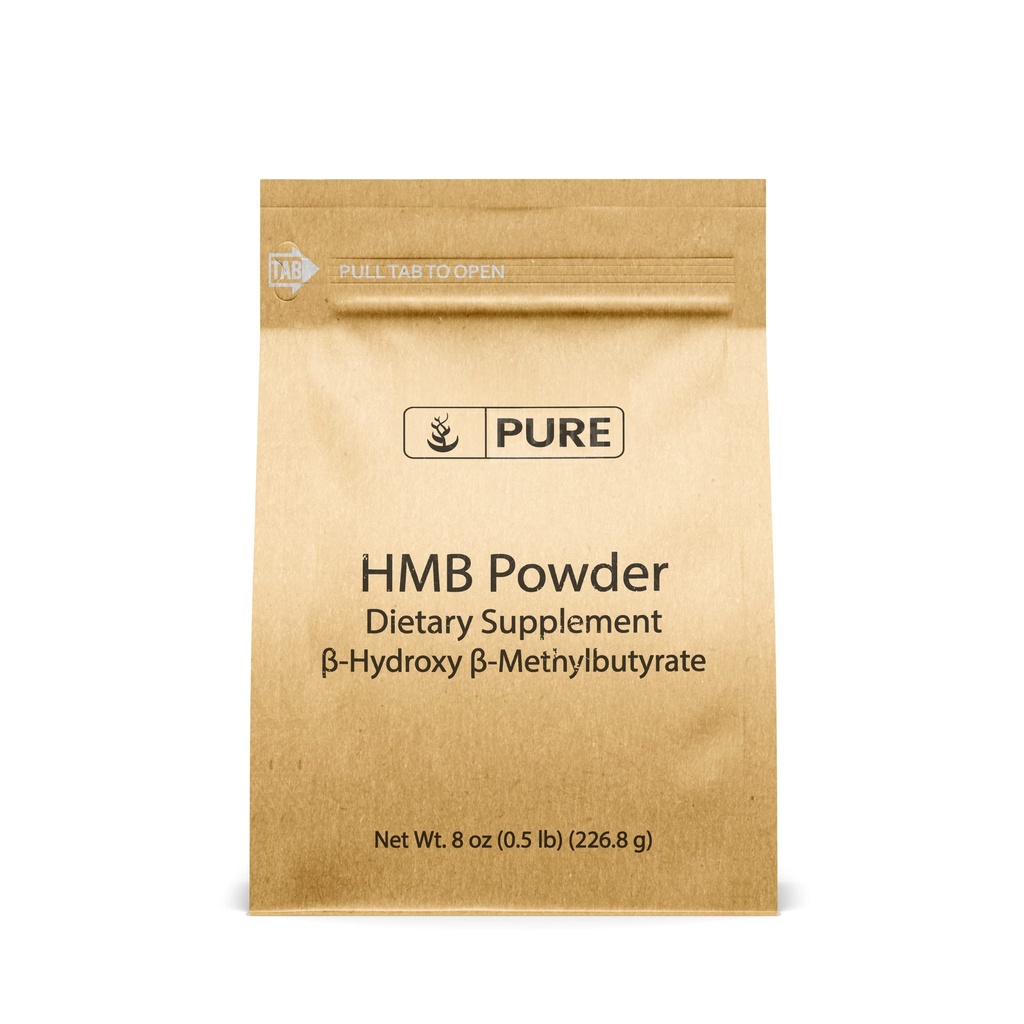 Pure Original Zutaten HMB (8oz) Non-GMO, Glutenfrei, Lab-Verified