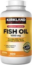Omega-3 Fish Oil Concentrate 1, 000 Mg, 400 Softgels
