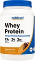 Nutricost Whey Protein Concentrate (Chocolate Peanut Butter) 2LBS - Gluten Free & Non OGM