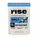Rise Grass-Fed Whey Protein Powder - Vanilla | 25g Protein No Artificial Flavors, Colors, or Preservatives - Sugar Free, Gluten-Free, Soy Free (2.3 lbs)
