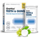 OraTicx Teeth & Gums Oral Probiotics, 8 Billion CFU - Naturally Supports Oral Health, Fresh Breath, and Immunity, Dental Probiotic Supplement, Grape Flavor 30 Lozenges 1-PK